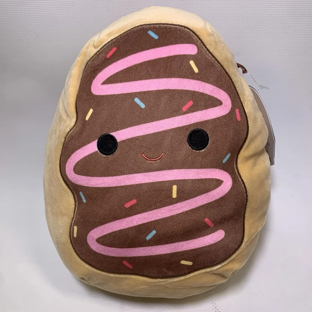 Squishmallows Deja Donut Chocolate Pink Frosting W/Sprinkles 8